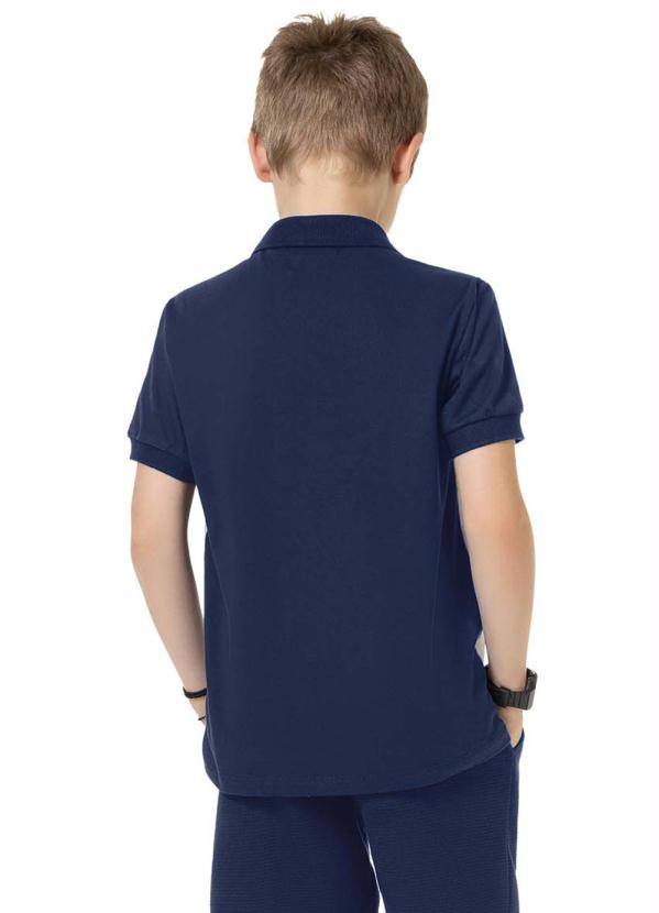 Playground - Camisa Polo Playground Azul 2