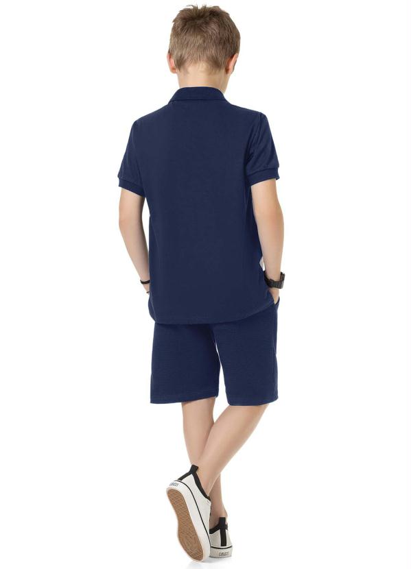Playground - Camisa Polo Playground Azul 4