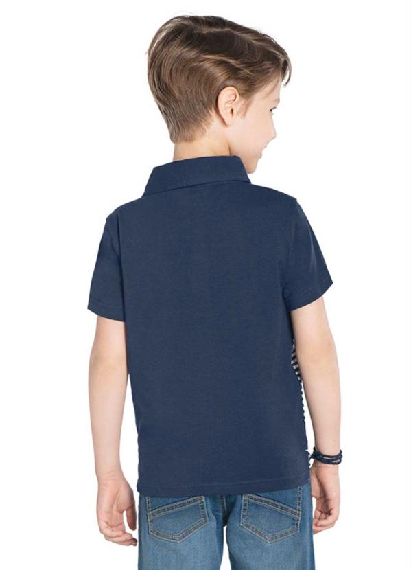 Trick Nick - Camisa Polo Trick Nick Azul 2