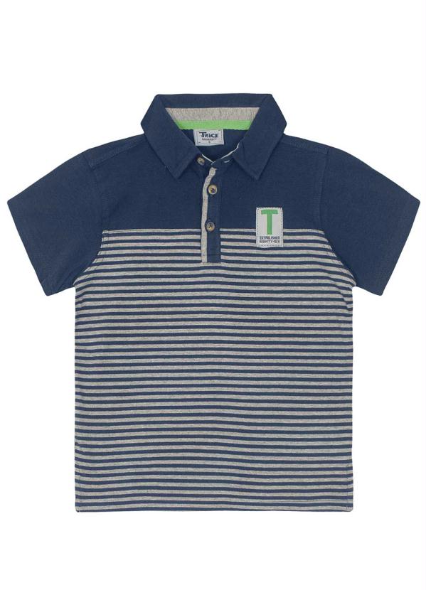 Trick Nick - Camisa Polo Trick Nick Azul 5