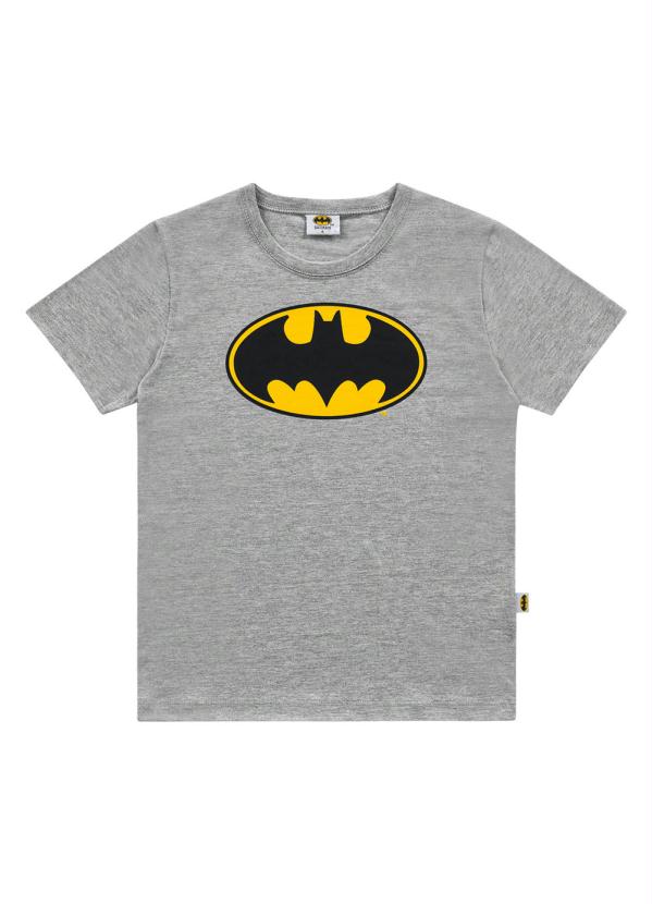 Camiseta Batman Cinza - Fakini Kids