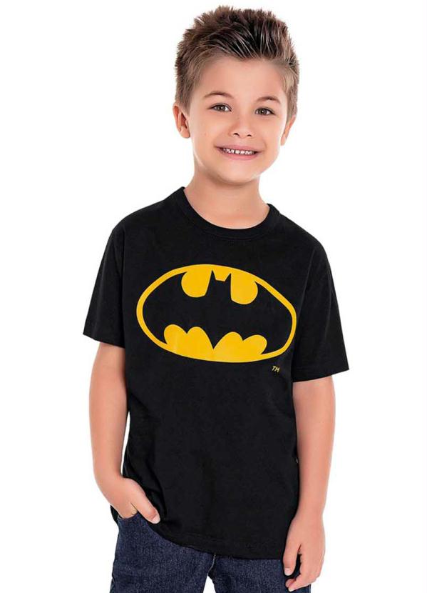 Camiseta Batman Preto - Fakini Kids
