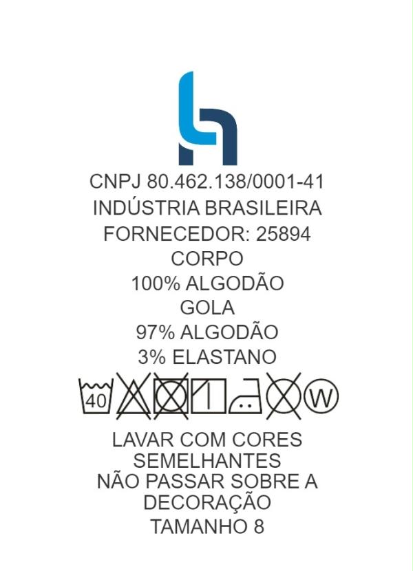 Outlet - Camiseta Infantil Bege com Estampa e Bolso 7