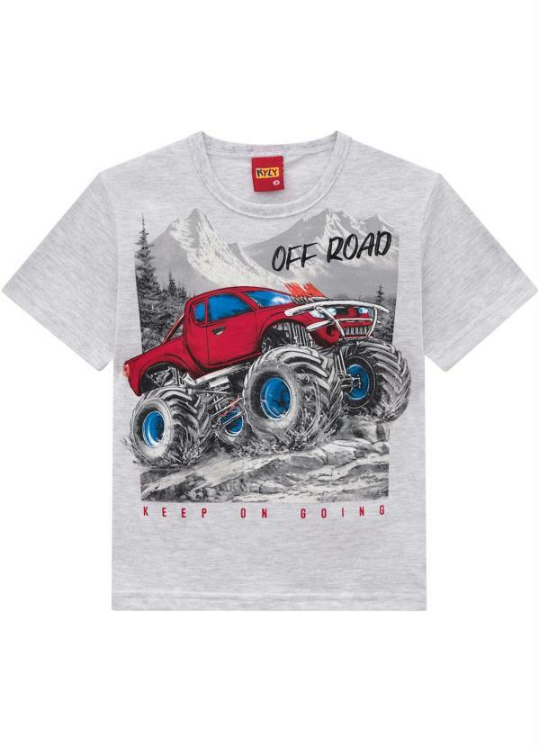 Kyly - Camiseta Infantil Menino Mescla