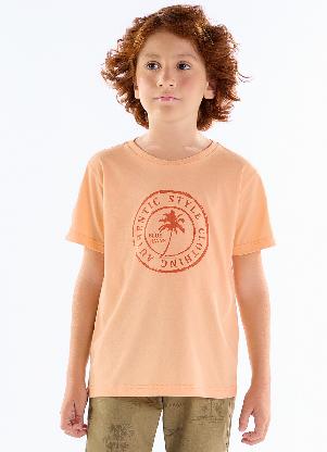 Pulla Bulla - Camiseta Meia Malha Laranja - PULLA BULLA