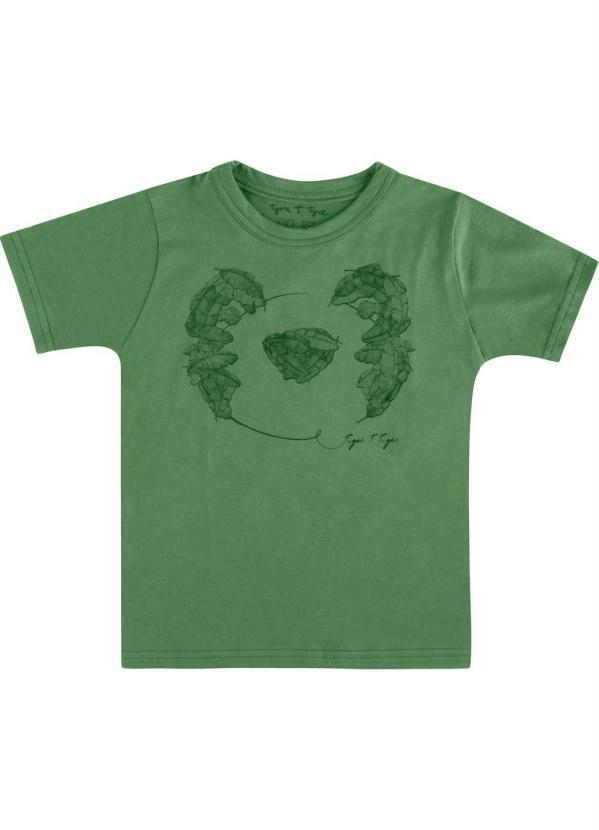Tigor T Tigre - Camiseta Verde Menino