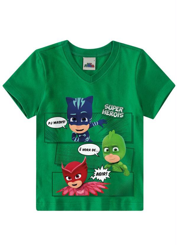 Malwee Kids - Camiseta Verde Pj Masks®