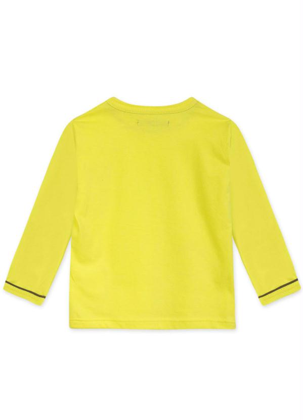 Tigor T Tigre - Camiseta Bebê Menino Amarelo 2