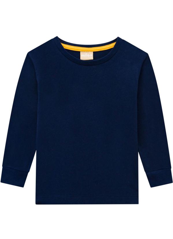 Milon - Camiseta Infantil Menino Marinho