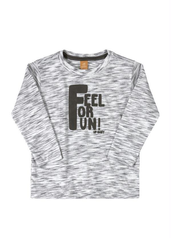 Up Baby - Camiseta Manga Longa Getblack Branco