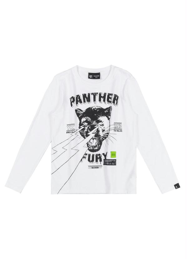 Youccie - Camiseta Panther Branco 3