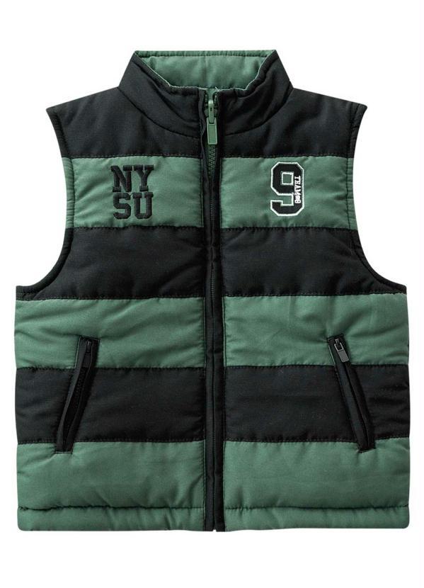 Kyly - Colete Infantil Masculino Verde