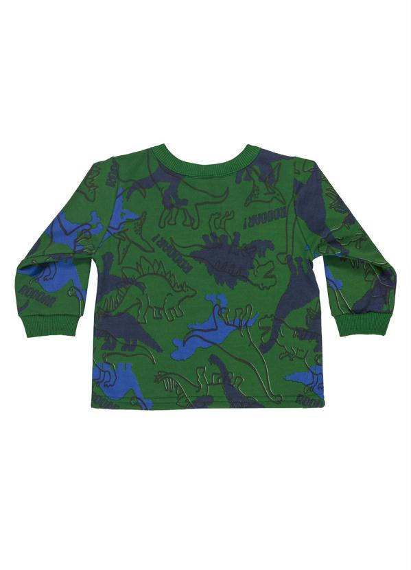 Bee Loop - Conjunto Bebê Blusão e Calça de Moletom Verde 4