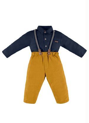 Up Baby - Conjunto Bebê Body e Calça Azul - UP BABY