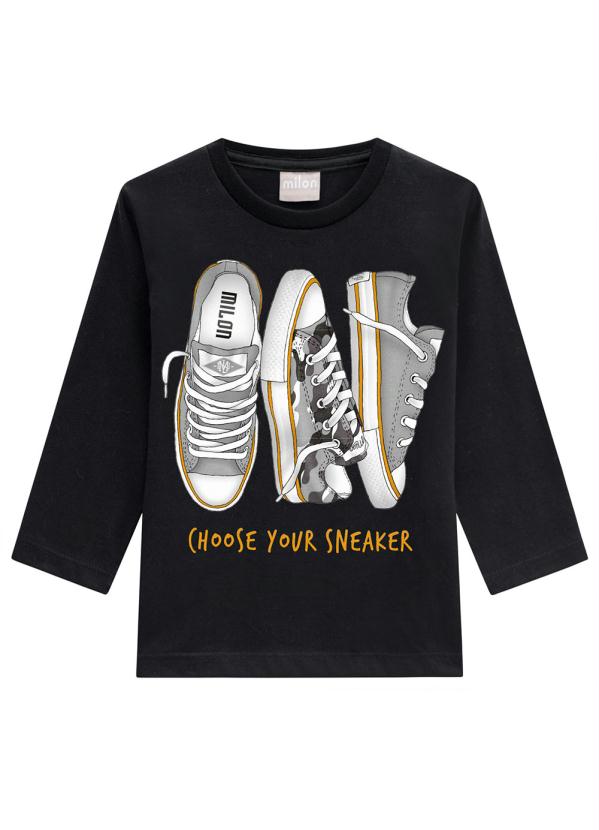 Milon - Conjunto Camiseta e Calça Preto 2