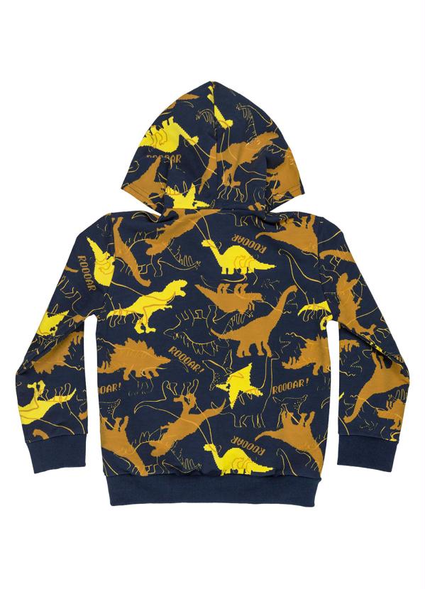 Bee Loop - Conjunto Infantil Jaqueta e Calça Moletom Azul 5