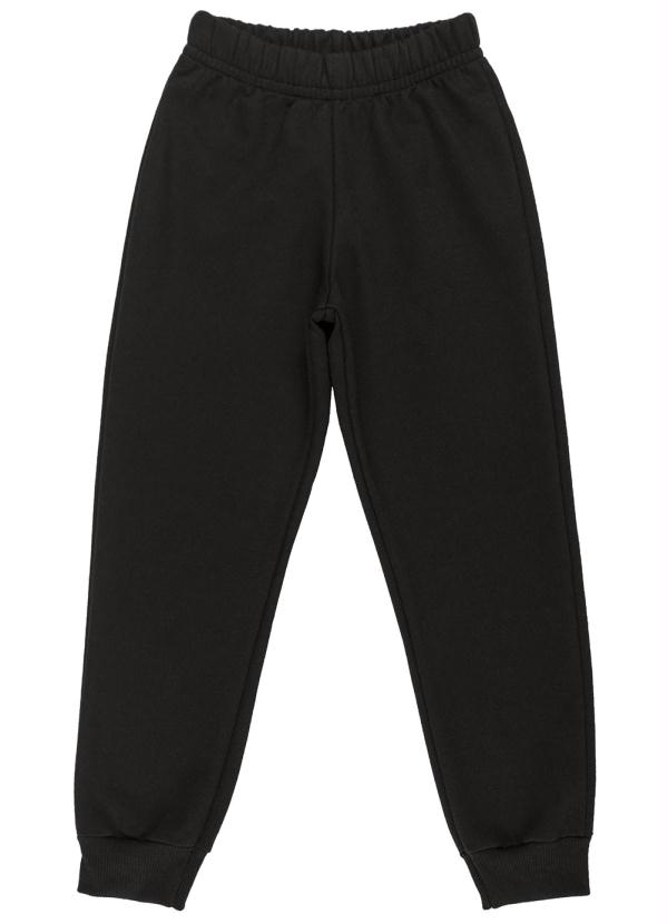 Bee Loop - Conjunto Infantil Jaqueta e Calça Moletom Preto 4