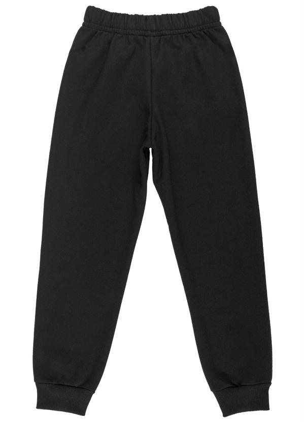 Bee Loop - Conjunto Infantil Jaqueta e Calça Moletom Preto 5