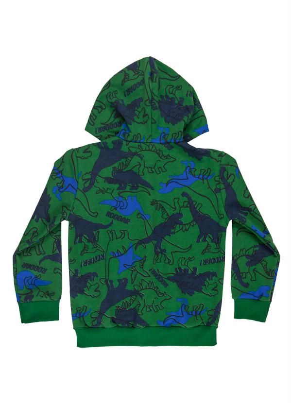 Bee Loop - Conjunto Infantil Jaqueta e Calça Moletom Verde 3