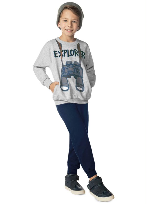 Conjunto Juvenil Masculino Inverno Explore