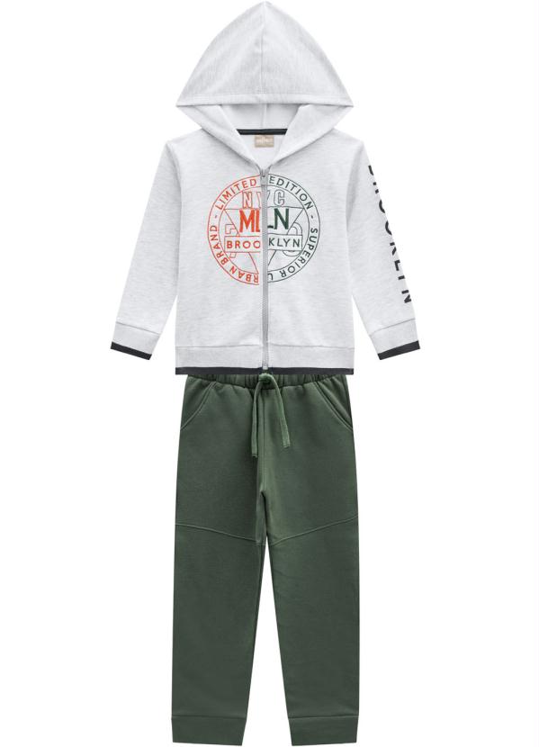 Milon - Conjunto Infantil Masculino Mescla