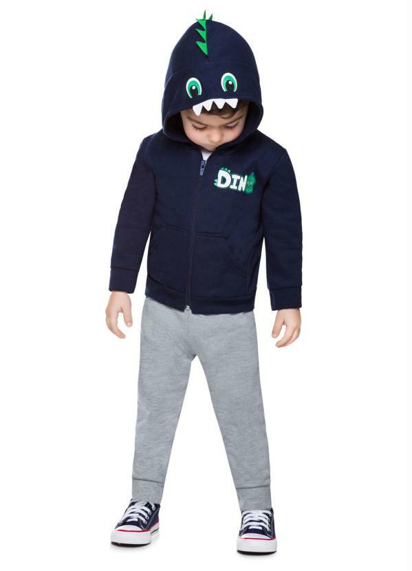 Kyly - Conjunto Jaqueta e Calça Azul Marinho