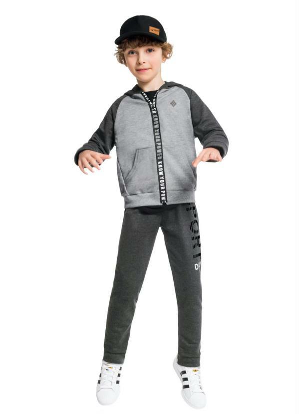 Kyly - Conjunto Jaqueta e Calça Mescla Moving