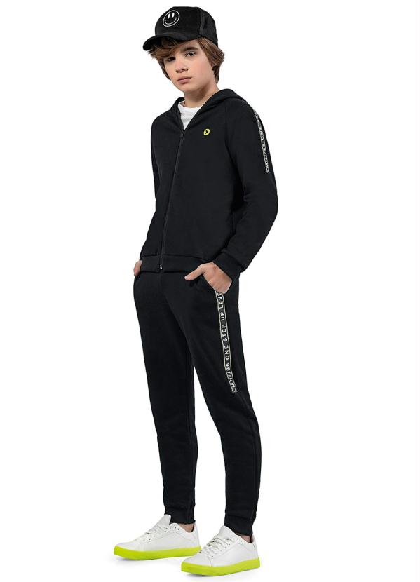 Lemon - Conjunto Masculino Preto