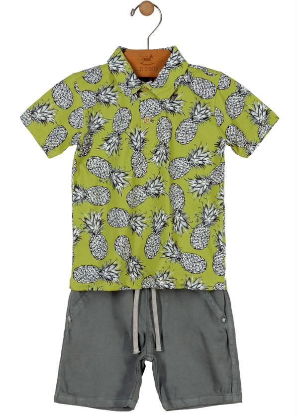 Up Baby - Conjunto Abacaxi Verde