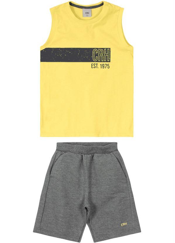 Carinhoso - Conjunto Amarelo Crh Menino