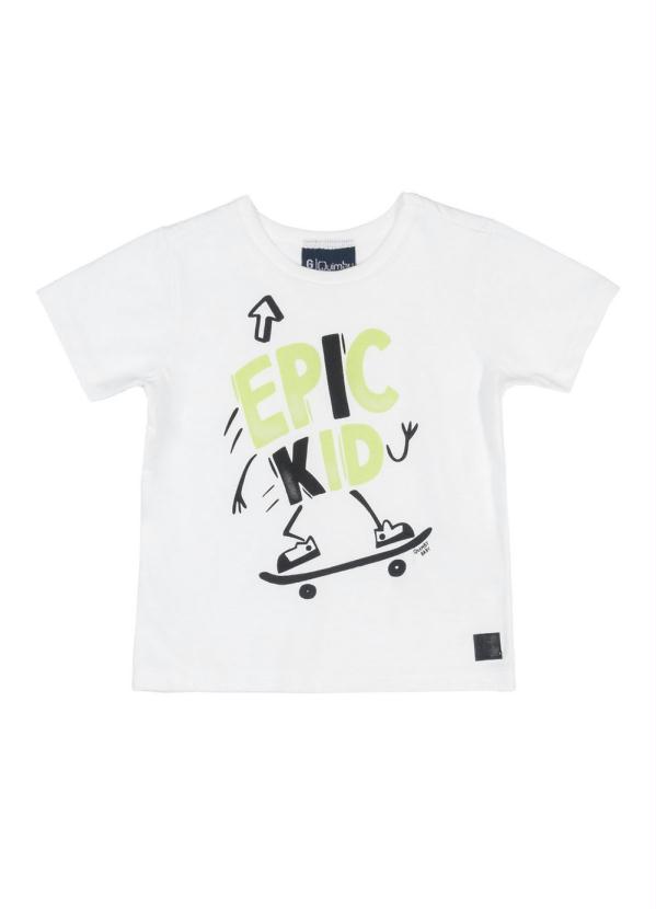 Quimby - Conjunto Bebê com Blusa e Short Branco 3
