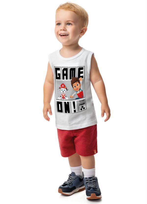 Malwee Kids - Conjunto Branca Patrulha Canina® Sustentável