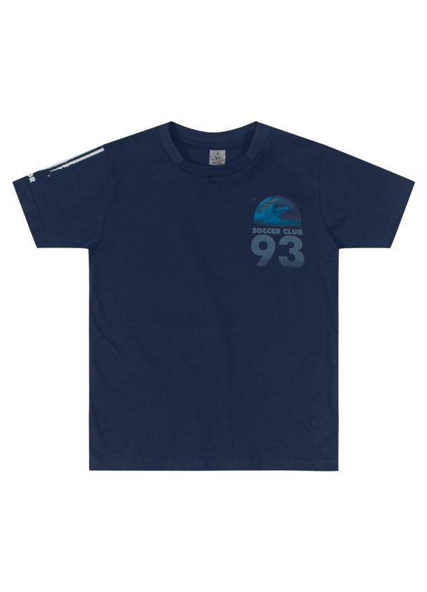 Tigor T Tigre - Conjunto Curto Malha Menino Azul 3