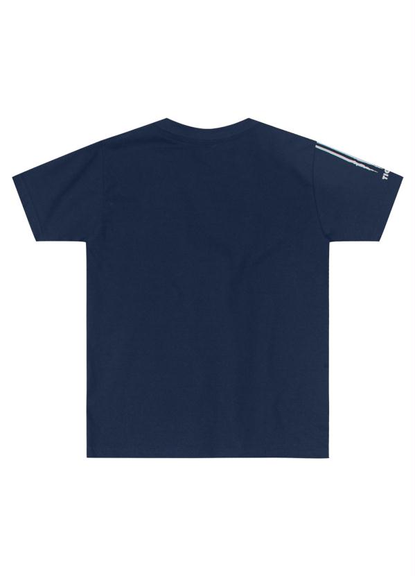 Tigor T Tigre - Conjunto Curto Malha Menino Azul 5