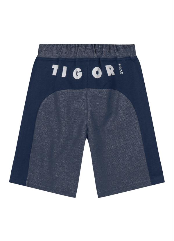 Tigor T Tigre - Conjunto Curto Malha Menino Azul 6