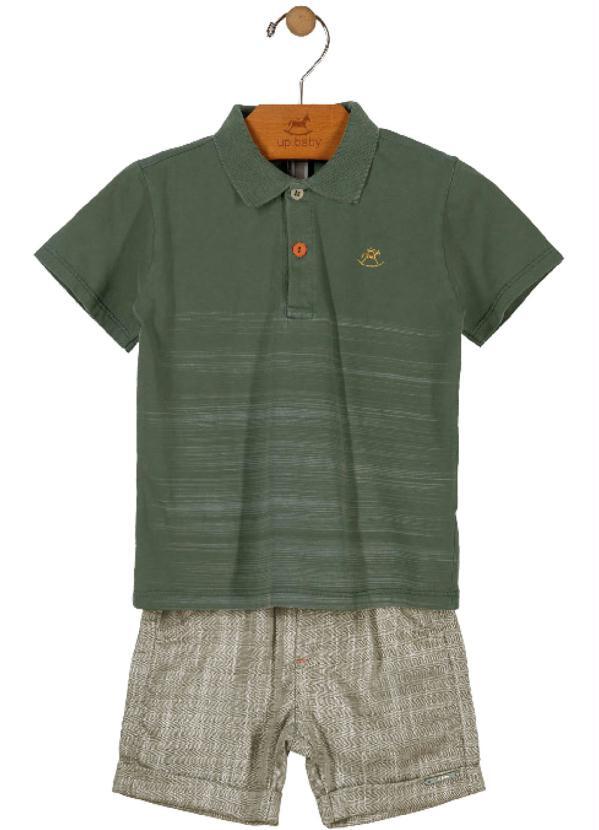 Up Baby - Conjunto de Menino Verde