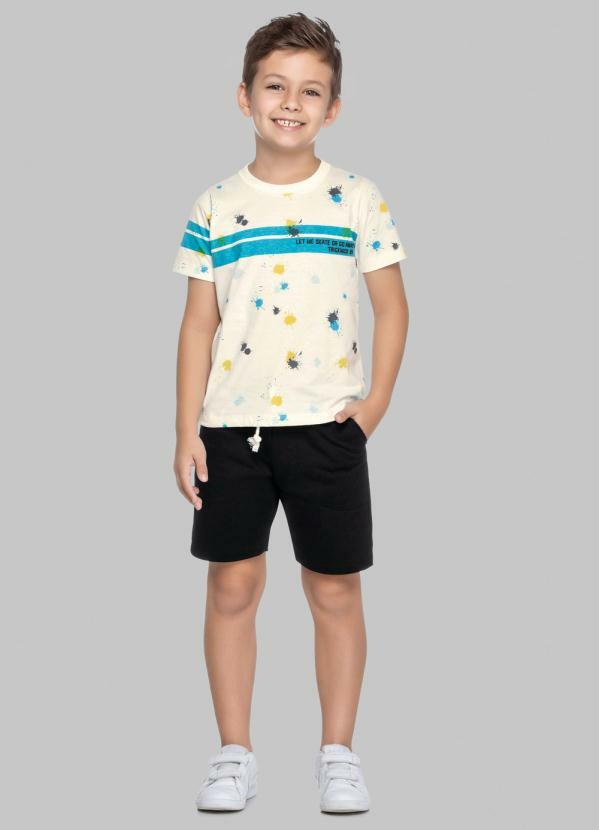 Trick Nick - Conjunto Infantil Masculino Bege
