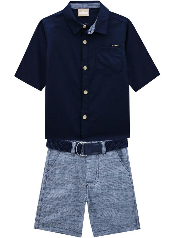Milon - Conjunto Infantil Masculino Marinho 2