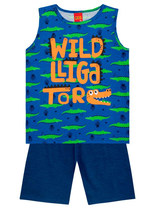 Kyly - Conjunto Infantil Menino Azul
