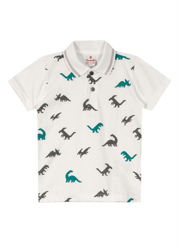 Brandili - Conjunto Infantil Menino de Dinossauro Natural 3