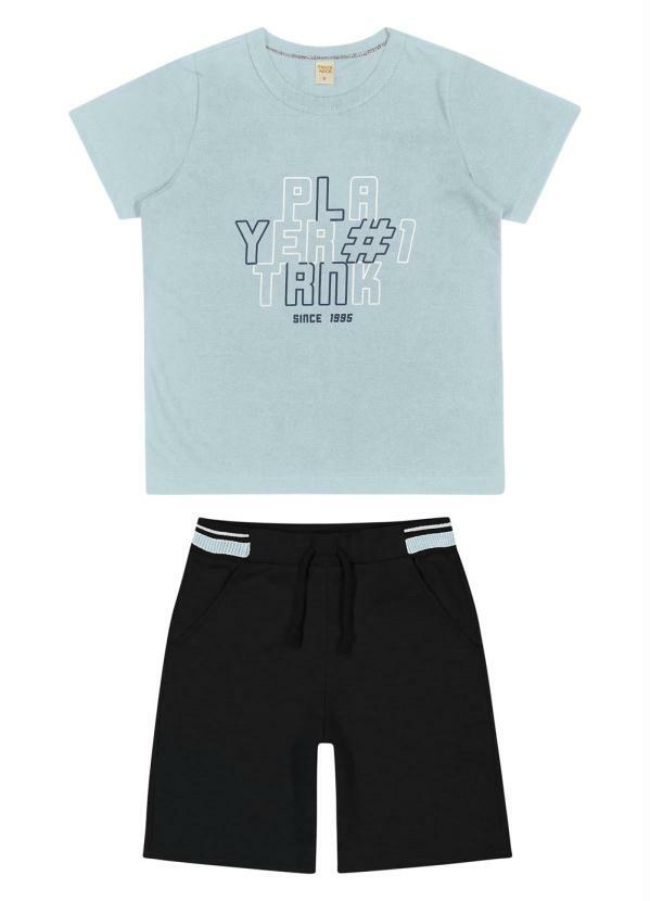Trick Nick - Conjunto Masculina Player Azul