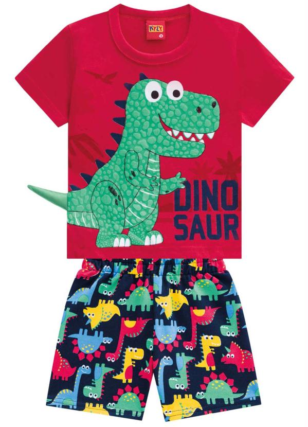 Kyly - Conjunto Masculino Vermelho 1