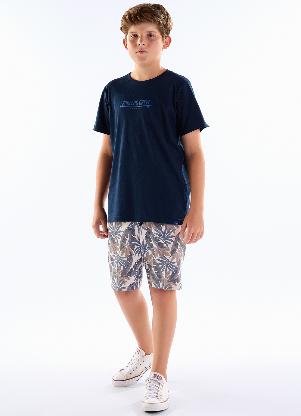 Pulla Bulla - Conjunto Meia Malha Azul - PULLA BULLA