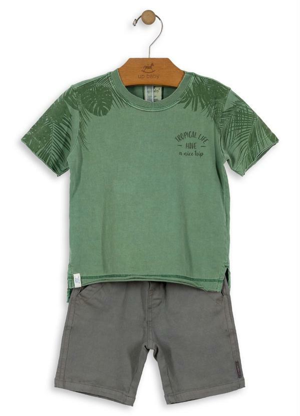 Up Baby - Conjunto Menino Verde