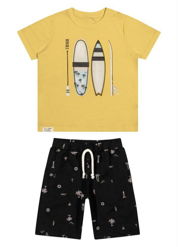 Trick Nick - Conjunto Stand Up Amarelo
