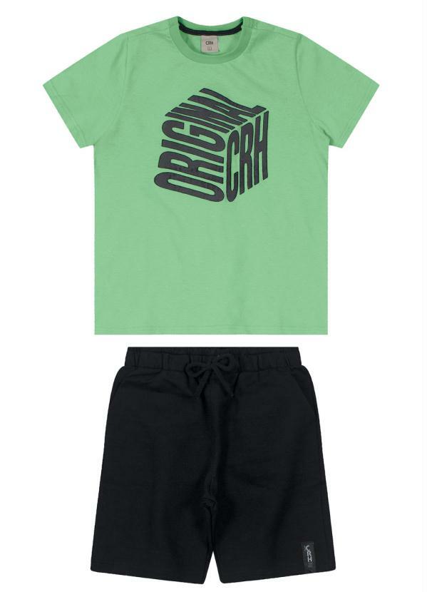 Carinhoso - Conjunto Verde Original Menino