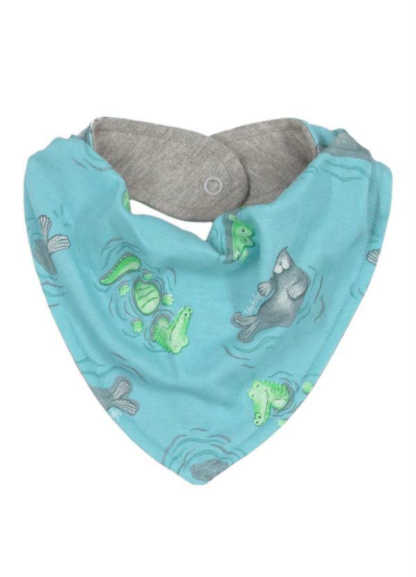 Up Baby - Babador para Bebê Estampado Azul