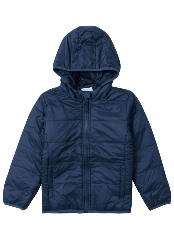 Malwee Kids - Jaqueta Azul Marinho com Capuz em Matelassê 3