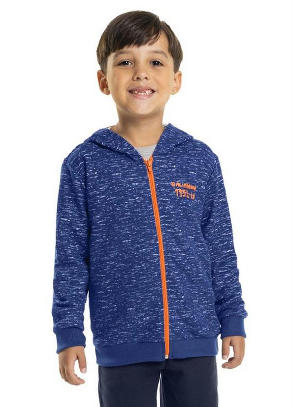 Bee Loop - Jaqueta Infantil em Moletom Azul 2