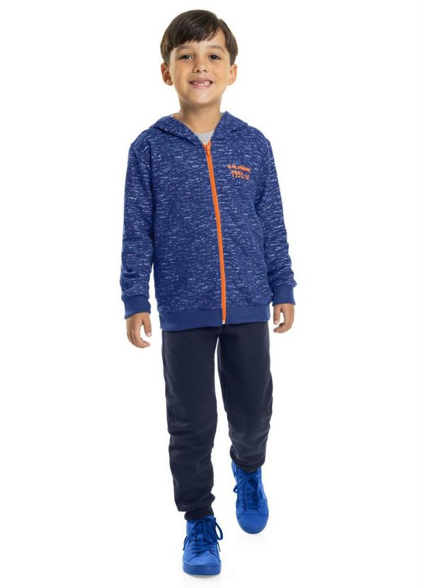 Bee Loop - Jaqueta Infantil em Moletom Azul 3